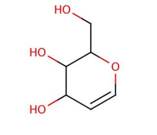 D-Galactal (CAS 21193-75-9) - chemical structure image