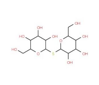 D-Galactopyranosyl-&beta;-D-thiogalactopyranoside (CAS 51555-87-4) - chemical structure image