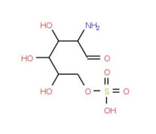 D-Galactosamine-6-O-sulphate (CAS 20257-10-7) - chemical structure image