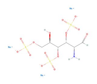 D-Glucosamine-3,4,6-tri-O-sulphate sodium salt (CAS 157297-03-5) - chemical structure image
