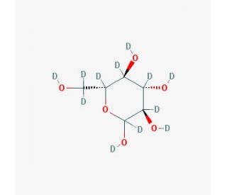 D-Glucose-d12 (CAS 50-99-7 (unlabeled)) - chemical structure image