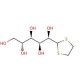D-Glucose, ethylenedithioacetal (CAS 3650-65-5) - chemical structure image