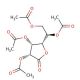D-Gulono-1,4-lactone 2,3,5,6-Tetraacetate (CAS 136345-68-1) - chemical structure image