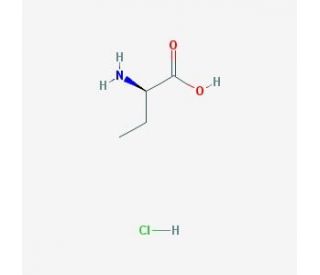 D-Homoalanine hydrochloride (CAS 67607-42-5) - chemical structure image