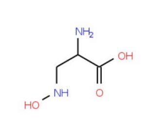 D,L-2-Amino-3-(hydroxyamino)propionic Acid (CAS 5854-94-4) - chemical structure image