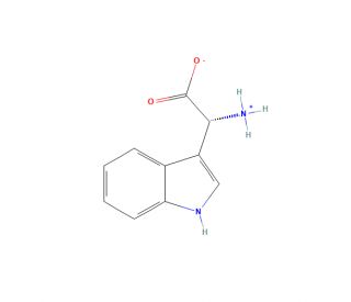 D,L-3-Indolylglycine (CAS 6747-15-5) - chemical structure image