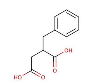 D,L-Benzylsuccinic Acid (CAS 36092-42-9) - chemical structure image