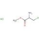 D,L-β-Chloroalanine Methyl Ester Hydrochloride (CAS 33646-31-0) - chemical structure image