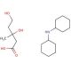 D,L-Mevalonic Acid Dicyclohexylammonium Salt (CAS 1215802-31-5) - chemical structure image