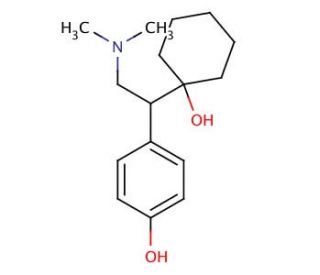D,L-O-Desmethyl Venlafaxine (CAS 93413-62-8) - chemical structure image