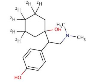 D,L-O-Desmethyl Venlafaxine-d6 - chemical structure image