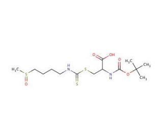 D,L-Sulforaphane Boc-L-cysteine - chemical structure image