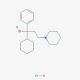 D,L-Trihexyphenidyl, Hydrochloride (CAS 58947-95-8) - chemical structure image