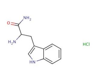 D,L-Tryptophanamide Hydrochloride - chemical structure image