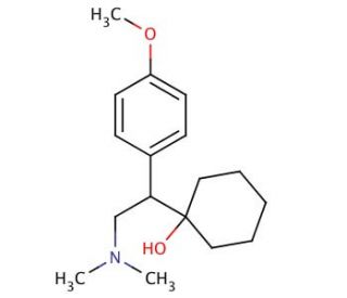 D,L-Venlafaxine (CAS 93413-69-5) - chemical structure image
