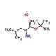 D-Leucine t-butyl ester hydrochloride (CAS 13081-32-8) - chemical structure image