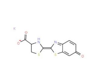 D-Luciferin potassium salt (CAS 115144-35-9) - chemical structure image