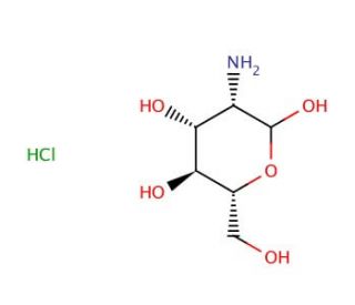 D-Mannosamine hydrochloride (CAS 5505-63-5) - chemical structure image