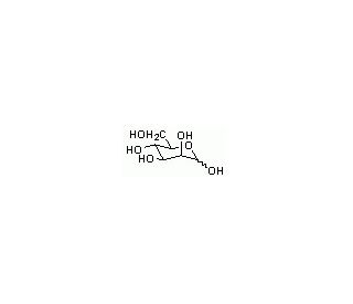 D-Mannose (CAS 3458-28-4) - chemical structure image