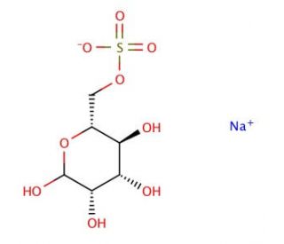 D-Mannose 6-sulfate sodium salt (CAS 204575-08-6) - chemical structure image