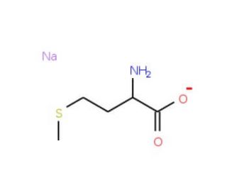 D-Methionine sodium salt (CAS 70961-46-5) - chemical structure image