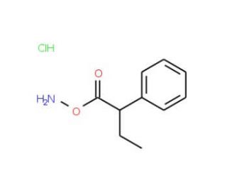 D-(&minus;)-alpha-Phenylglycine ethyl ester hydrochloride (CAS 17609-48-2) - chemical structure image