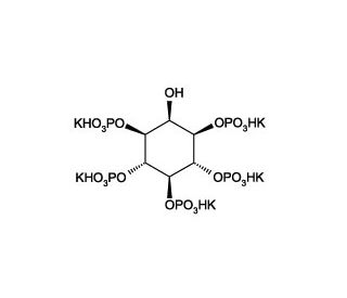 D-myo-Inositol 1,3,4,5,6-pentakisphosphate pentapotassium salt - chemical structure image