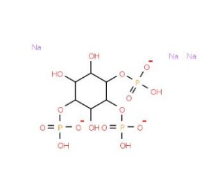 D-myo-Inositol 1,4,5-tris-phosphate trisodium salt - chemical structure image