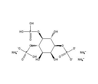 D-myo-Inositol 1,4,5-trisphosphate triammonium salt (CAS 112571-69-4) - chemical structure image