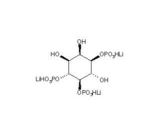 D-myo-Inositol 1,4,5-trisphosphate trilithium salt (CAS 129828-69-9) - chemical structure image