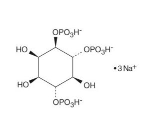 D-myo-Inositol-1,4,6-triphosphate, sodium salt (CAS 157380-18-2) - chemical structure image