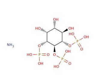 D-myo-Inositol 1,5,6-trisphosphate ammonium salt (CAS 135027-58-6) - chemical structure image