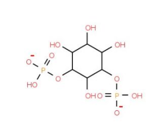 D-myo-Inositol-2,4-diphosphate (sodium salt) - chemical structure image