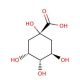D-(−)-Quinic acid (CAS 77-95-2) - chemical structure image
