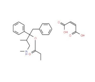 D-Norpropoxyphene Maleate Salt (CAS 38910-73-5) - chemical structure image