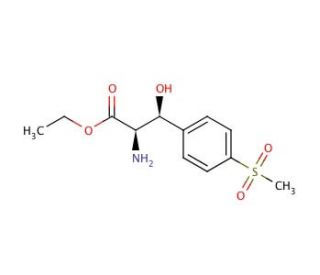 D-p-Methyl Sulfone Phenyl Ethyl Serinate (CAS 36983-12-7) - chemical structure image