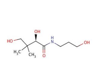 D-Panthenol (CAS 81-13-0) - chemical structure image