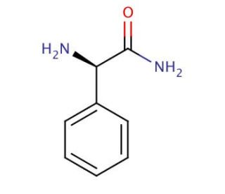 D(−)-Phenylglycinamide (CAS 6485-67-2) - chemical structure image