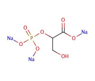 D-(&plus;)-2-Phosphoglyceric Acid Sodium (CAS 70195-25-4) - chemical structure image