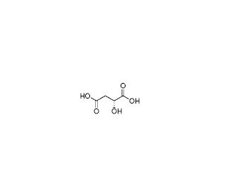 D-(+)-Malic acid (CAS 636-61-3) - chemical structure image