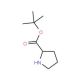 D-Proline t-butyl ester (CAS 90071-62-8) - chemical structure image