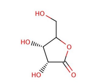 D-Ribonolactone (CAS 5336-08-3) - chemical structure image