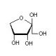 D-Ribulose (CAS 488-84-6) - chemical structure image