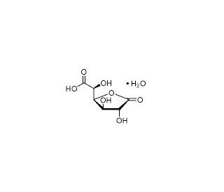 D-Saccharic acid 1,4-lactone monohydrate (CAS 61278-30-6) - chemical structure image