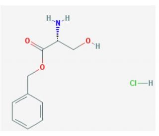 D-Serine benzyl ester hydrochloride (CAS 151651-44-4) - chemical structure image