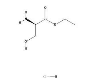 D-Serine ethyl ester hydrochloride (CAS 104055-46-1) - chemical structure image