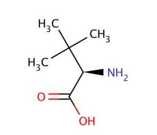 D-tert-Leucine (CAS 26782-71-8) - chemical structure image