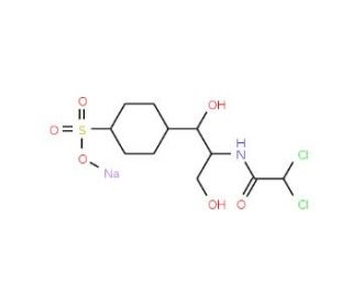 D-threo-1-(4-Sulfonylphenyl)-2-dichloroacetylamino-1,3-propanediol Sodium Salt (CAS 903508-30-5) - chemical structure image