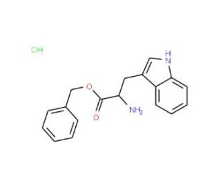 D-Tryptophan benzyl ester hydrochloride (CAS 22839-16-3) - chemical structure image