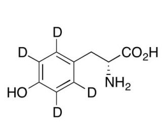 D-Tyrosine-d4 (CAS 944386-47-4) - chemical structure image